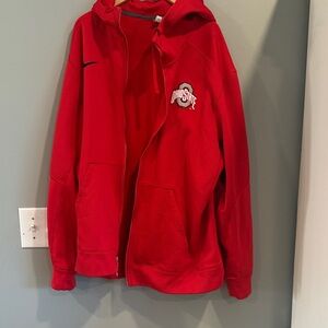 Nike Red Ohio State Hoodie